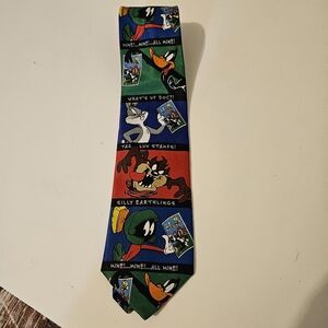 Warner Bros. Cartoon Character Tie -‎ Multicolor Stamp Collection 1996